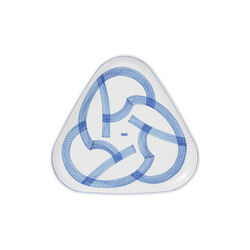 Motif trekantigt fat, Royal Copenhagen