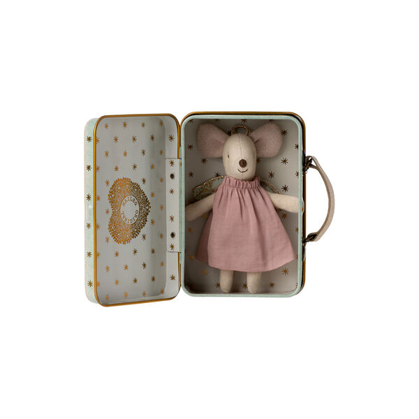 Mus Ängel i resväska, Maileg