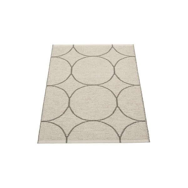 Boo golvlöpare, charcoal/linen, Pappelina