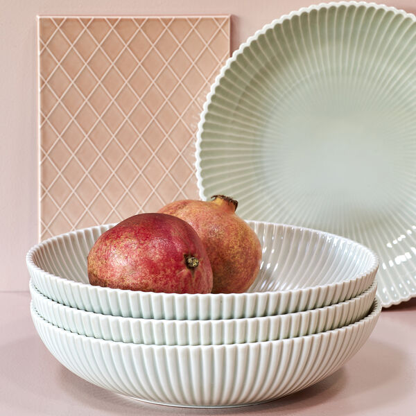 Samsurium tableware sk&aring;l, grey/beige, Dottir Nordic Design