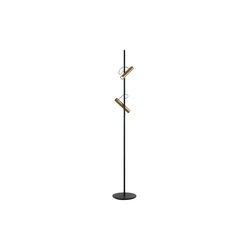 SPIRIT F1 golvlampa, brass, LIGHT-POINT