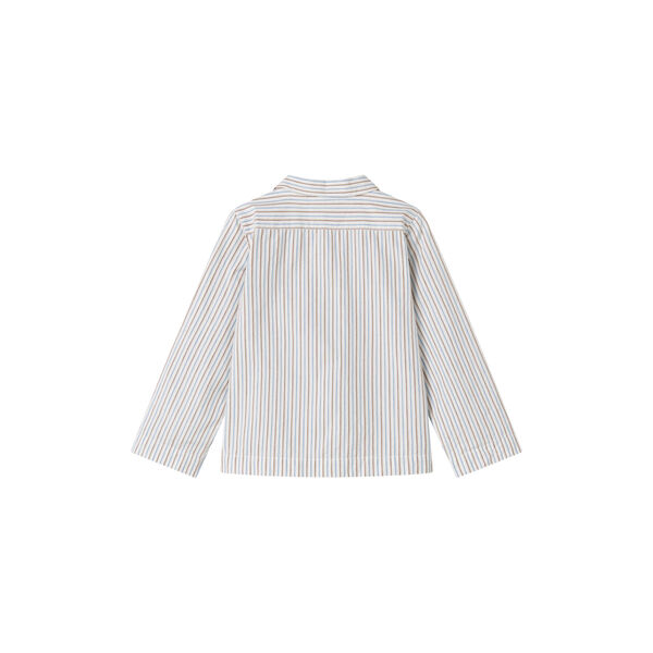 Tovas Shirt, blue iris stripe, MarMar Copenhagen