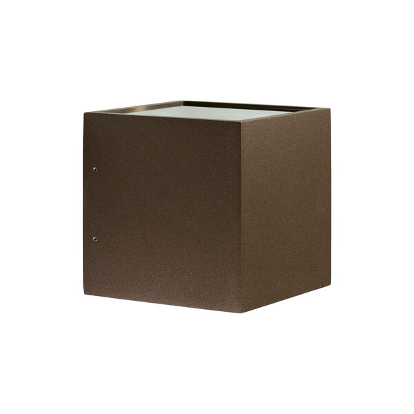 CUBE XL Up/Down Wall Lamp, rust, LIGHT-POINT