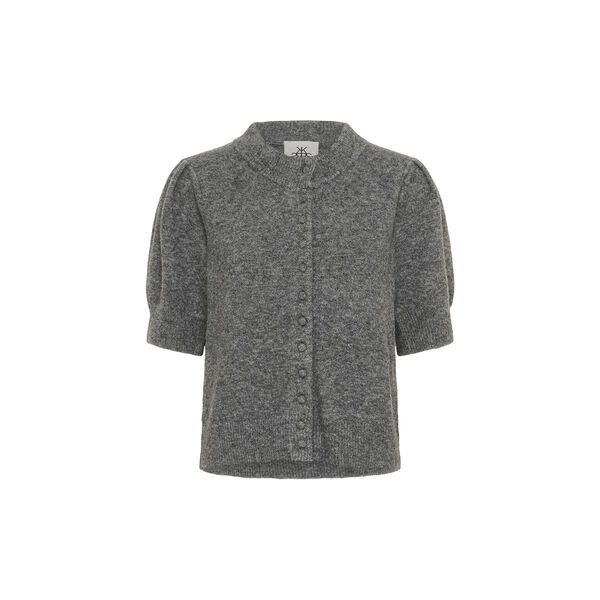KBBrona Noabelle Cardigan, medium grey melange KBBrona Noabelle Cardigan, medium grey melange, Karen by Simonsen