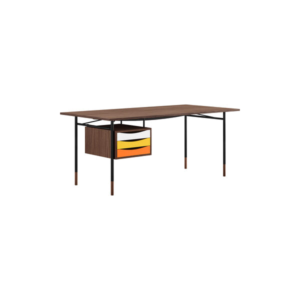The Nyhavn Desk, walnut/warm, House of Finn Juhl&trade; 