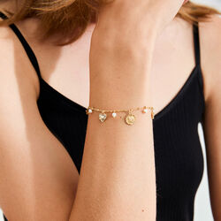 MYLAN armband guldpl&auml;terad, Pilgrim