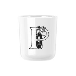 Moomin ABC mugg P, moomin white, RIG-TIG