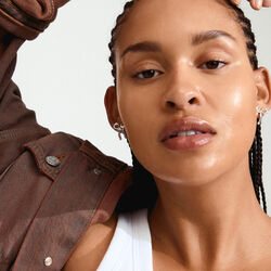 CASSIAN Studs, silverpl&auml;terat, Pilgrim