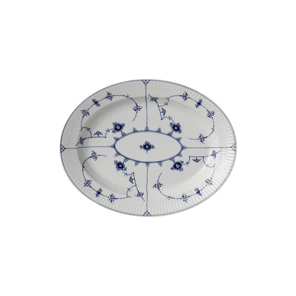 Blue Fluted Plain fat 30,5 cm, Royal Copenhagen