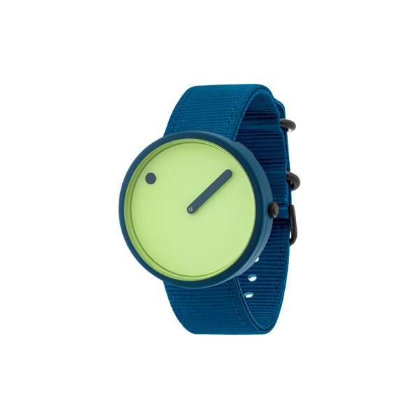 PICTO armbandsur, paradise green/matt deep blue/deep blue, PICTO