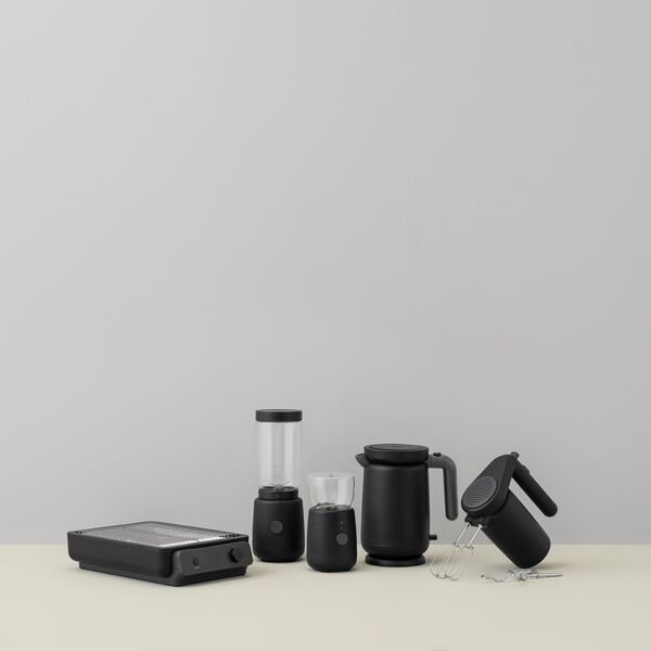 FOODIE elektrisk kaffekvarn, black, RIG-TIG
