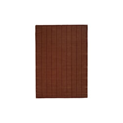 Woven Tatami matta, rust, Linie Design