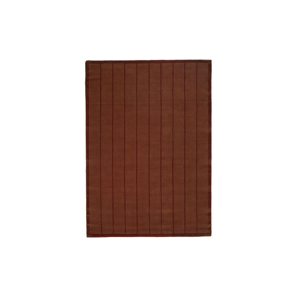 Woven Tatami matta, rust, Linie Design