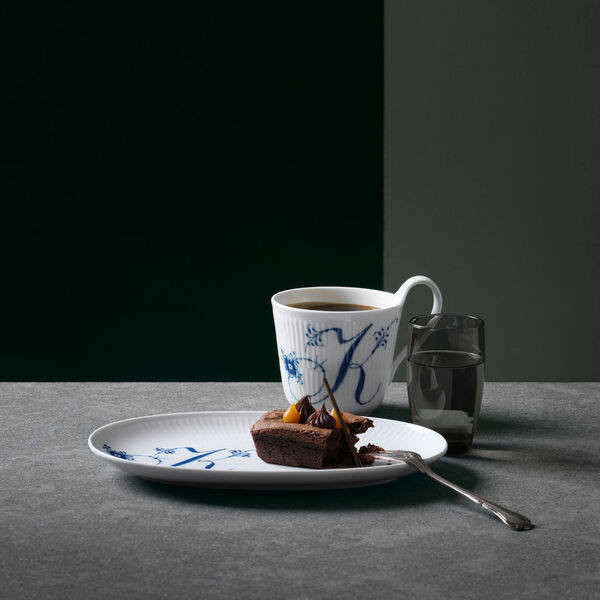 Alphabet Collection Oval Asiette K, Royal Copenhagen