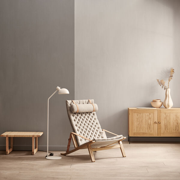 FK10 Plico loungestol, vitoljad ek/natur, Carl Hansen & S&oslash;n