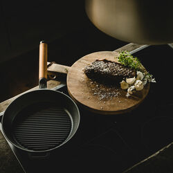 Norden gjutjärnsgrillpanna, 26 cm, Fiskars