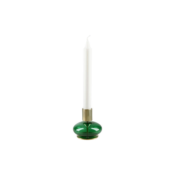 Bubble Ljusstake, gr&ouml;n, Holmegaard