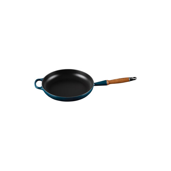 Signature stekpanna med tr&auml;handtag &Oslash; 28 cm, nuit, Le Creuset