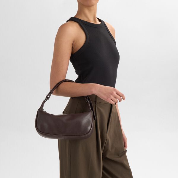 Mini MuseMBG Bag Soft Vintage, espresso brown, Markberg