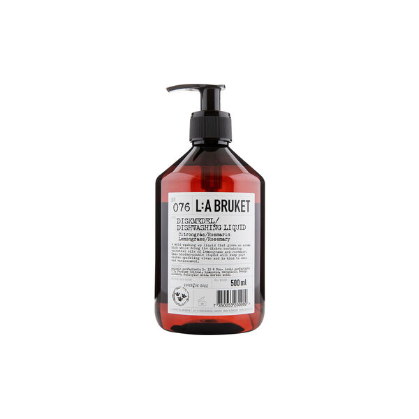 No. 076 Diskmedel, lemon grass/rosemary, L:a Bruket