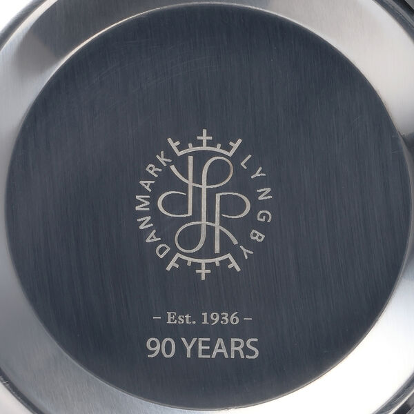 Lyngby Vas 20,5 cm, rostfritt st&aring;l, Lyngby Porcel&aelig;n