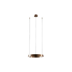 EDGE ROUND pendel, rose gold, LIGHT-POINT