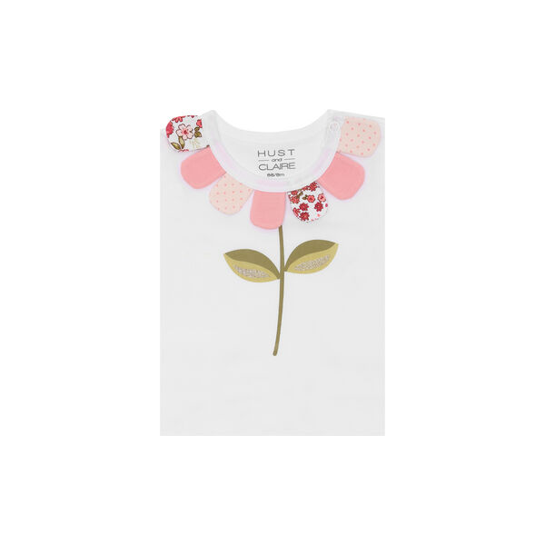 HCBritt Petals Bodystocking, white, Hust & Claire