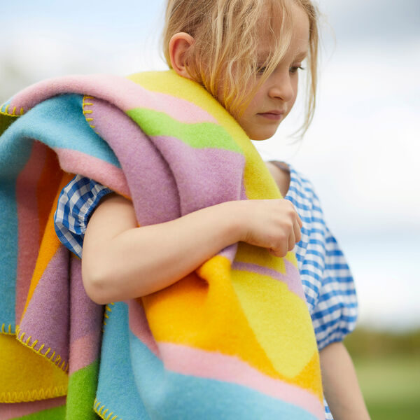 COOL CATS Half Size Throw, multi, R&oslash;ros Tweed