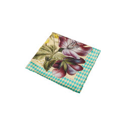 Harlequin Flower sidenscarf, Flora Danica Denmark