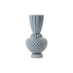 Samusrium Jumbobell vase, blue/grey, Dottir Nordic Design