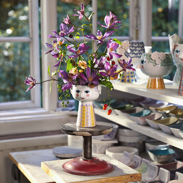 Eva Vas 15 cm, lavender, Bj&oslash;rn Wiinblad