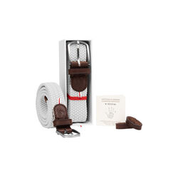 Lisbon bälte, white, La Boucle