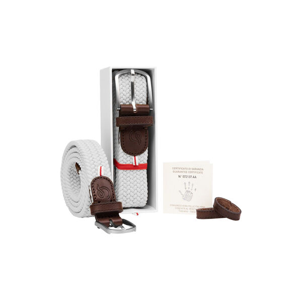 Lisbon bälte, white, La Boucle