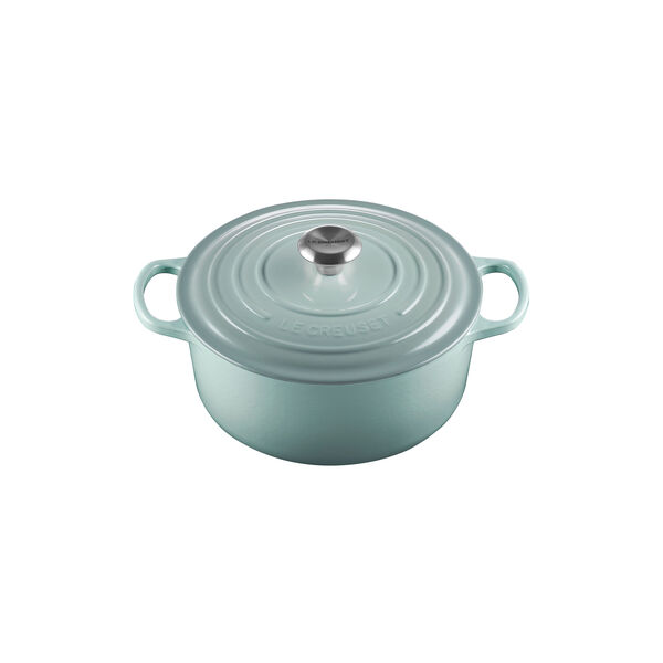 Signature rund gryta Ø 26 cm, sea salt, Le Creuset