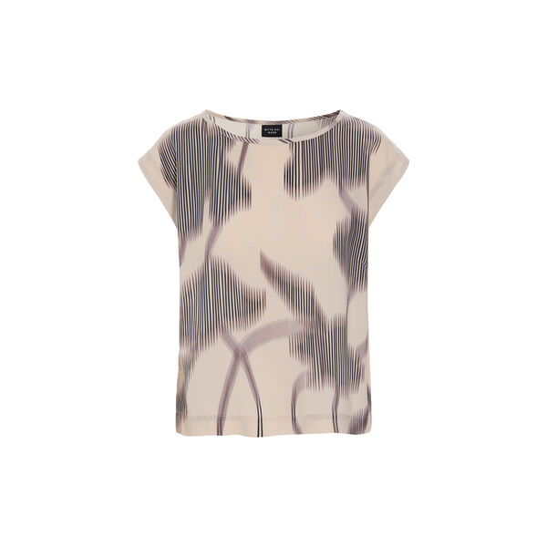 Haru blus med rund hals, venetian flowers, BITTE KAI RAND