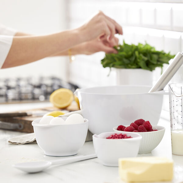 NEW Margrethe-sk&aring;l, vit, Rosti