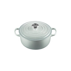 Signature gjutj&auml;rn rund gryta &Oslash; 20 cm, sea salt, Le Creuset
