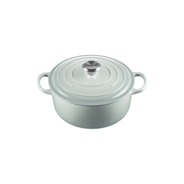 Signature gjutj&auml;rn rund gryta &Oslash; 20 cm, sea salt, Le Creuset