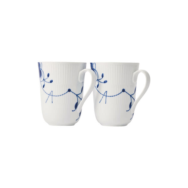 Blue Fluted Mega Cup 2 pcs, No. 9, Royal Copenhagen