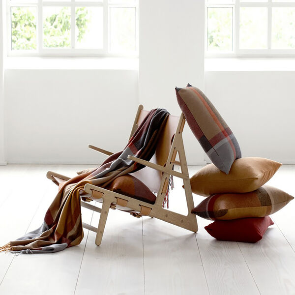 Manhattan kuddfodral, terracotta/red magma, ELVANG