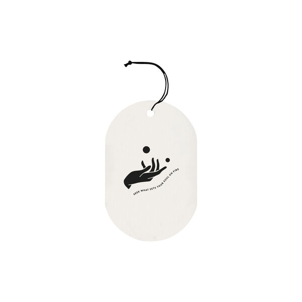 No. 6 Scented Car/Room Tag, Galbanum/Sandalwood No. 6 Scented Car/Room Tag, Galbanum/Sandalwood, Candly & Co