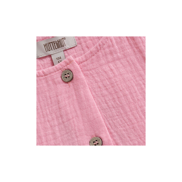 Dress SS Muslin, plumeria, HUTTEliHUT