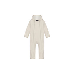 Doubleface Fleece Babysuit, kit/vanilla, VER de TERRE