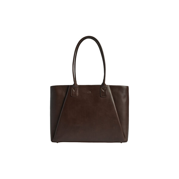 SayaMBG Work Bag Antique, dark brown w/br. gold, Markberg