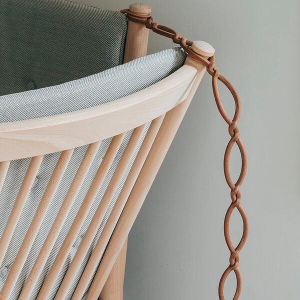 The Spoke-Back Sofa, Steelcut Trio 3 213/soap treated beech, Fredericia Furniture