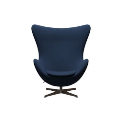 &Auml;gget&trade; 3316 Loungestol, Christianshavn 1154 blue/brown bronze, Fritz Hansen