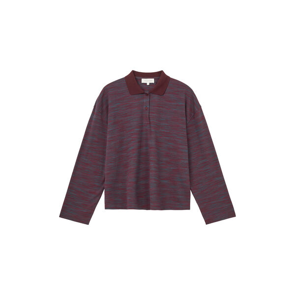 PAULINE POLO, plum, Studio Feder