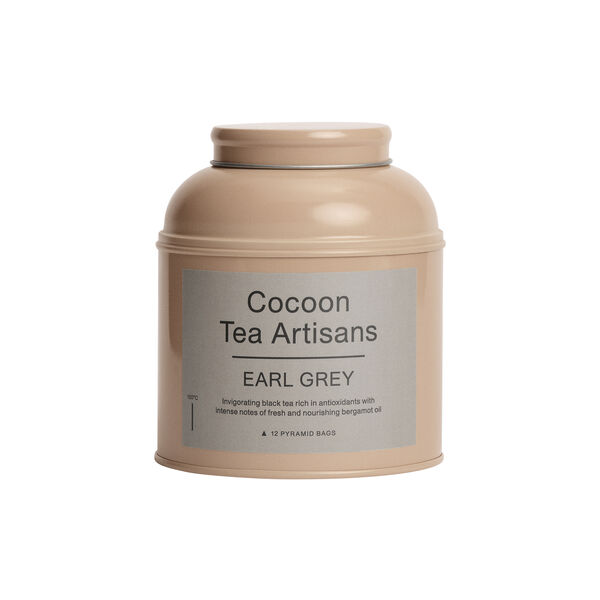 Tea Caddy, earl grey Tea Caddy, earl grey, Cocoon Tea Artisans