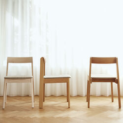 Blueprint Chair, white oak, Form & Refine