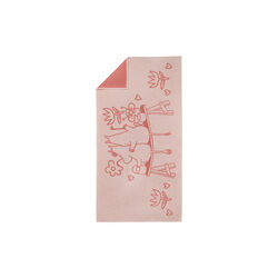 Moomin Hand Towel Love 70x140 cm, rosa, Moomin Arabia